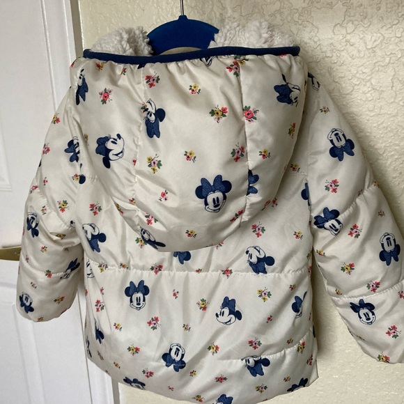 Disney GAP Minnie puffer sherpa Jacket - Picture 8 of 12